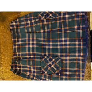 Vintage Pendleton Wool Plaid Skirt USA 30" waist